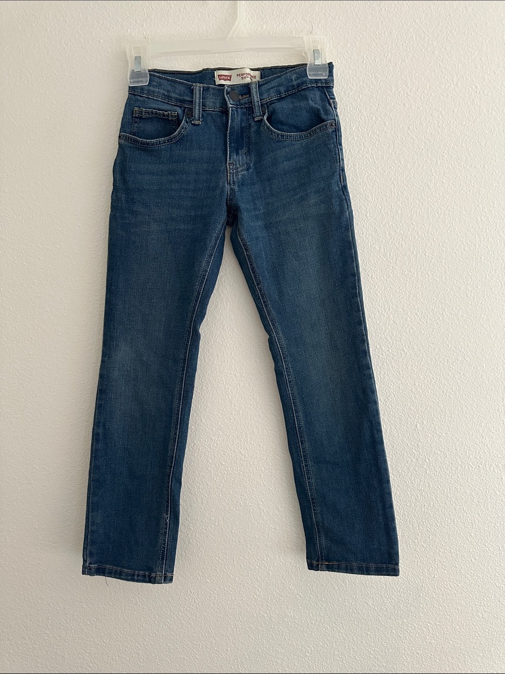 Levi's 511 Boys Dark Blue Straight Jeans 8